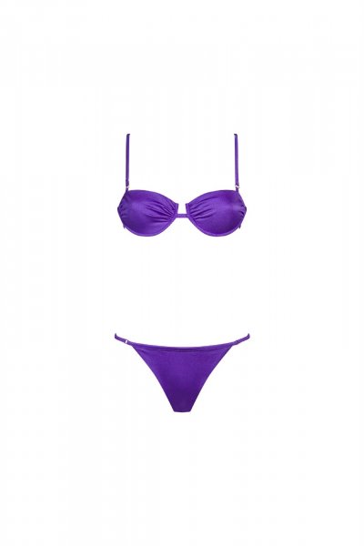 BIKINI TRIANGOLO E SLIP LACCETTI ICE KARMA DONNA 4 GIVENESS FGBW1298