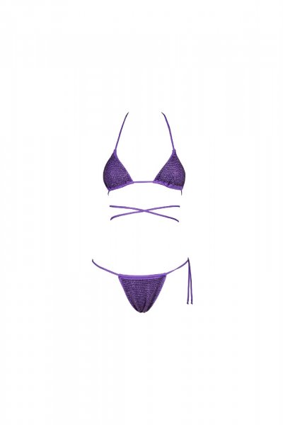 BIKINI TRIANGOLO E SLIP LACCETTI ZEBRA DONNA 4 GIVENESS FGBW1216