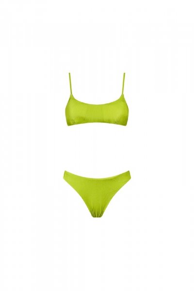 BIKINI TRIANGOLO VERDE DONNA 4 GIVENESS FGBW2244