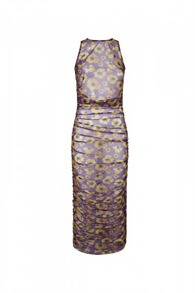 ABITO FASCIA LUNGO ROSA DONNA VICBEE 22106