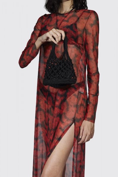 BORSA TULUM RAFFIA CUOIO DONNA 4 GIVENESS FGAW2275