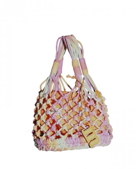 BORSA ECOPELLE NAPPINA BIANCO DONNA GAELLE PARIS GBADP4055