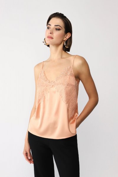 CAMICIA FANTASIA BEIGE DONNA GLAMOROUS CK6948