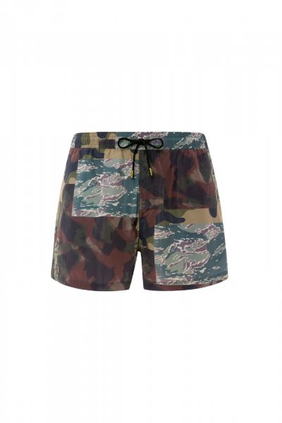 BOXER VERDE MILITARE UOMO 4 GIVENESS FGBM2602