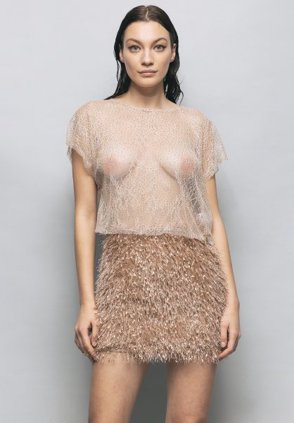 BLUSA PINK DONNA GLAMOROUS GC0756