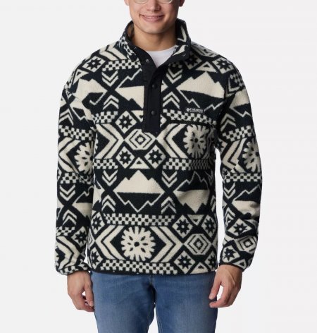 GIACCA IN SHERPA ROSSA CHECK UOMO COLUMBIA 1866565