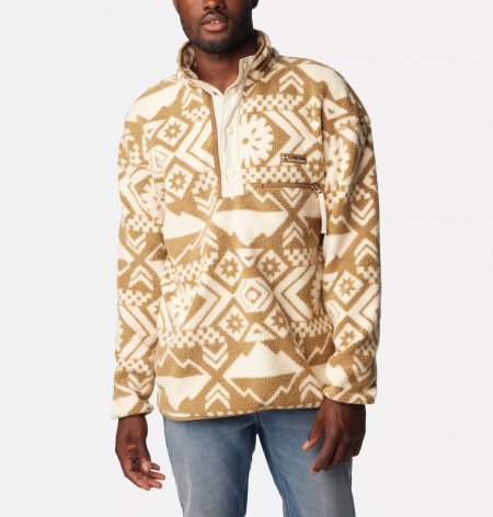 BOMBER BICOLORE MANICHE IN ECOPELLE NOCCIOLA UOMO COMME DES FUCKDOWN CDFU2468