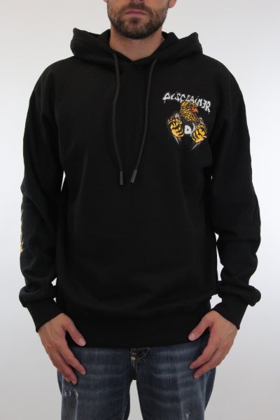 VARSITY JACKET IN FELPA MARRONE UOMO STARTER 73874USTA