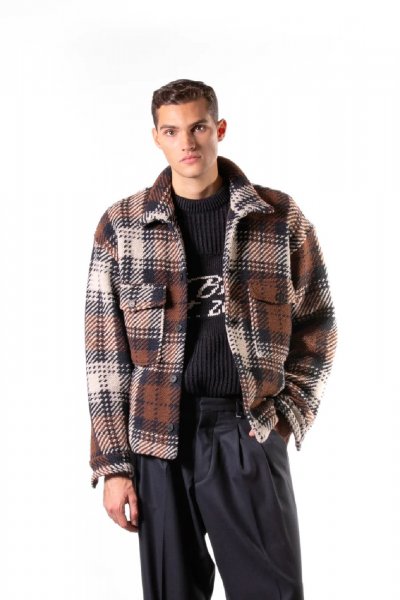 CAMICIA NERA UOMO WHY NOT BRAND WHCL5