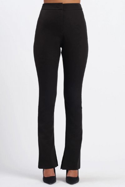 PANTALONE ECOPELLE NERO DONNA GLAMOROUS AN4599