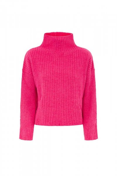 MAGLIONE CON SPALLINE FUCSIA DONNA GAELLE PARIS GBDP19552