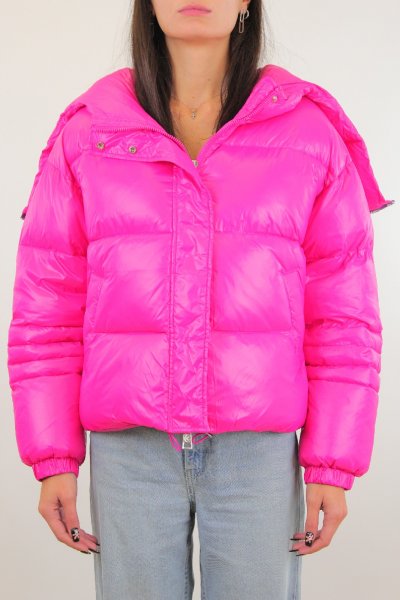 BOMBER ECOPELLE DONNA GLAMOROUS KA6943A
