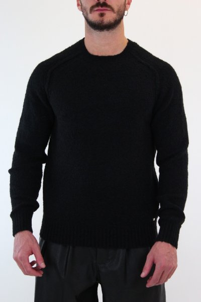 PULLOVER SMANICATO CON SCOLLO A V PANNA UOMO GAELLE PARIS GAABM00026