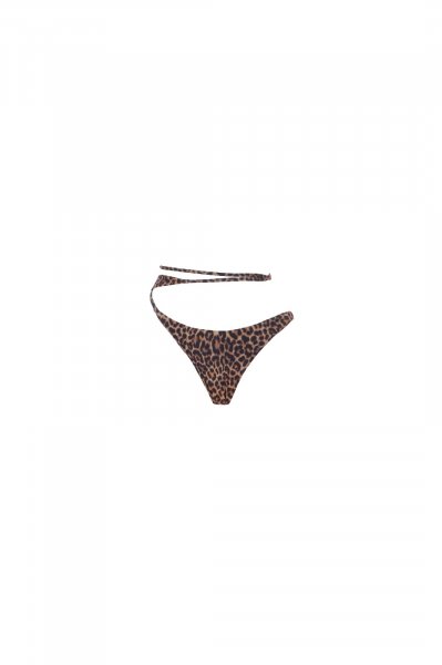 MONOKINI INTERO BRAID LEOPARD DONNA 4 GIVENESS FGBW1404